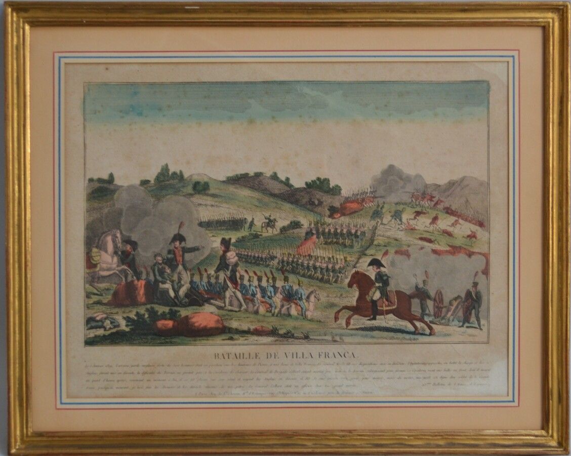 Null VISTA OTTICA della battaglia di Villa Franca

XVIII secolo

29,5 x 39 cm (t&hellip;