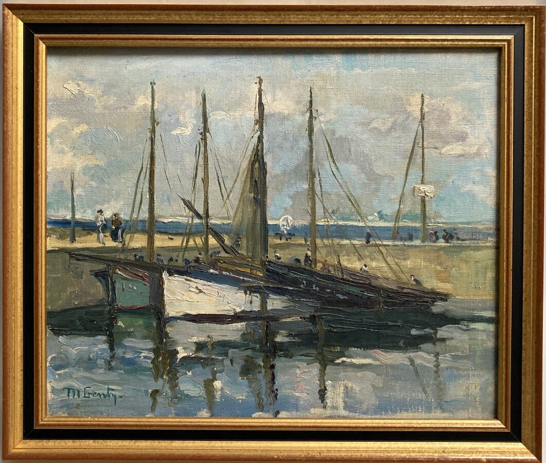 Null Mr GENTY (XXth)

Mooring Sailboats

Oil on canvas signed lower left

38 x 4&hellip;