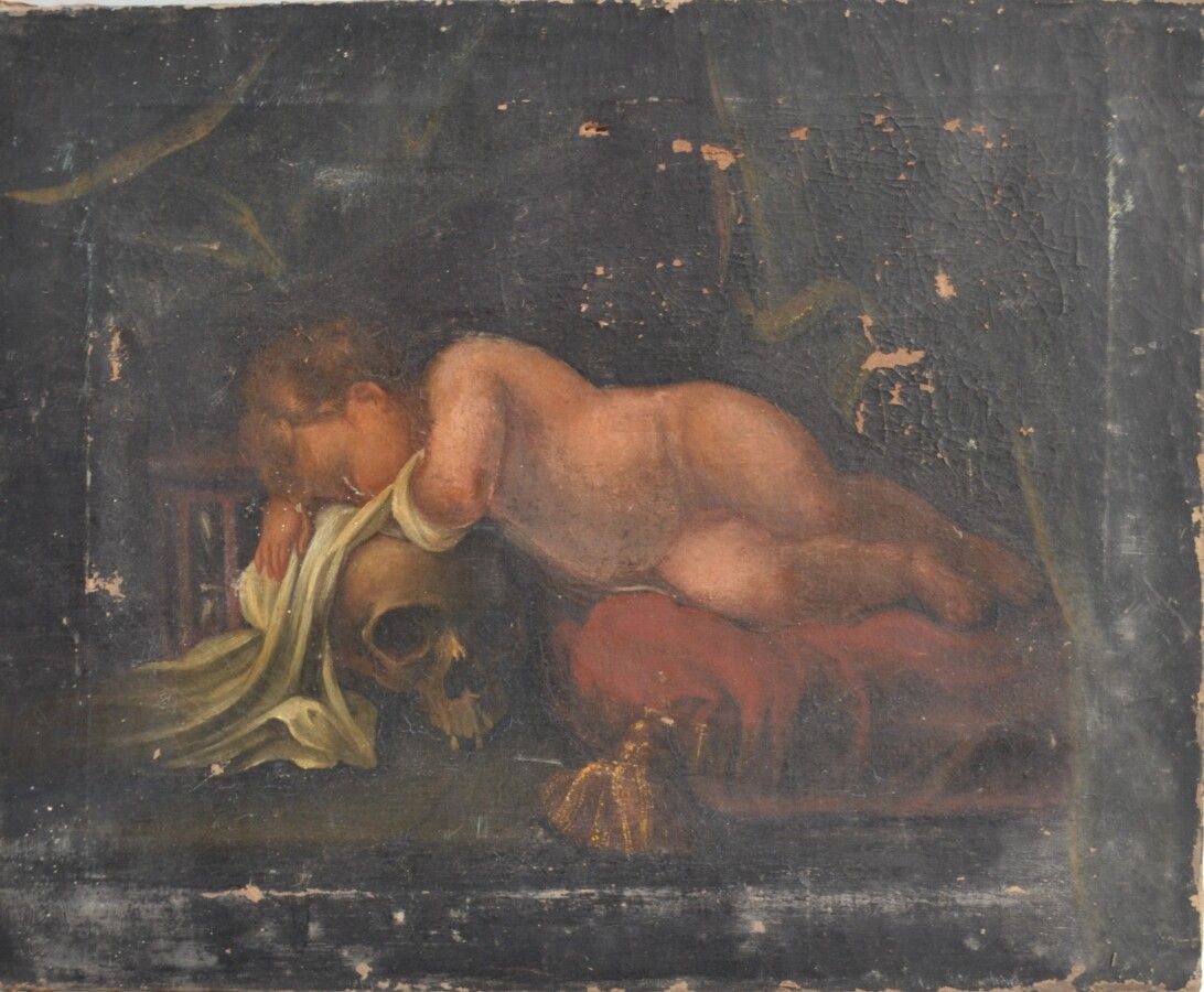 Null SCUOLA del XVIII secolo

Vanità

Olio su tela

46,5 x 57 cm (numerosi incid&hellip;