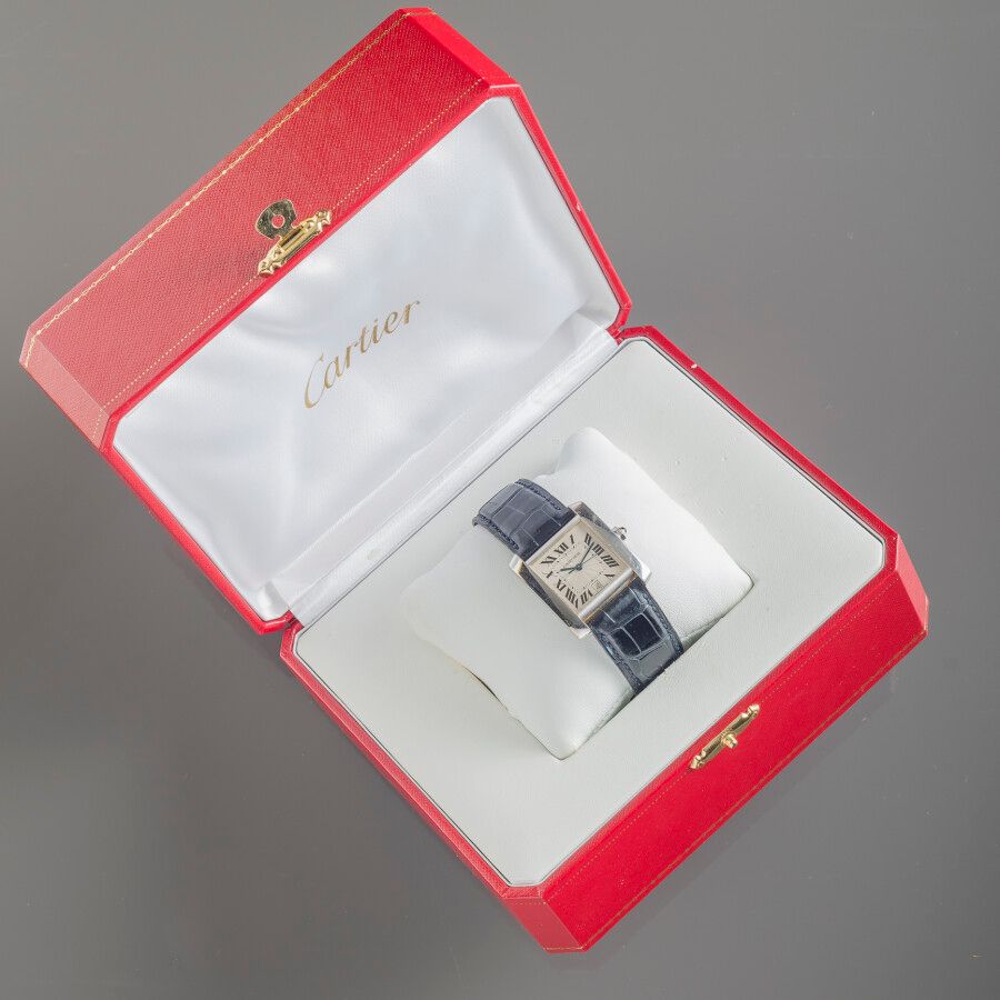 Null 
CARTIER





Model French Tank, case in white gold 750 thousandths with sc&hellip;