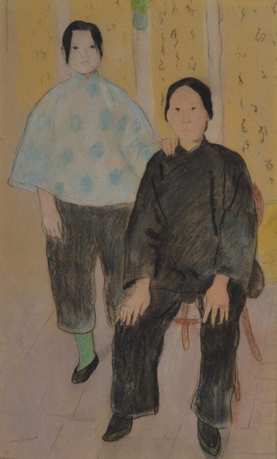 Null Jean LAUNOIS (1898-1942)

Zwei laotische Frauen

Zeichnung und Pastell, unt&hellip;