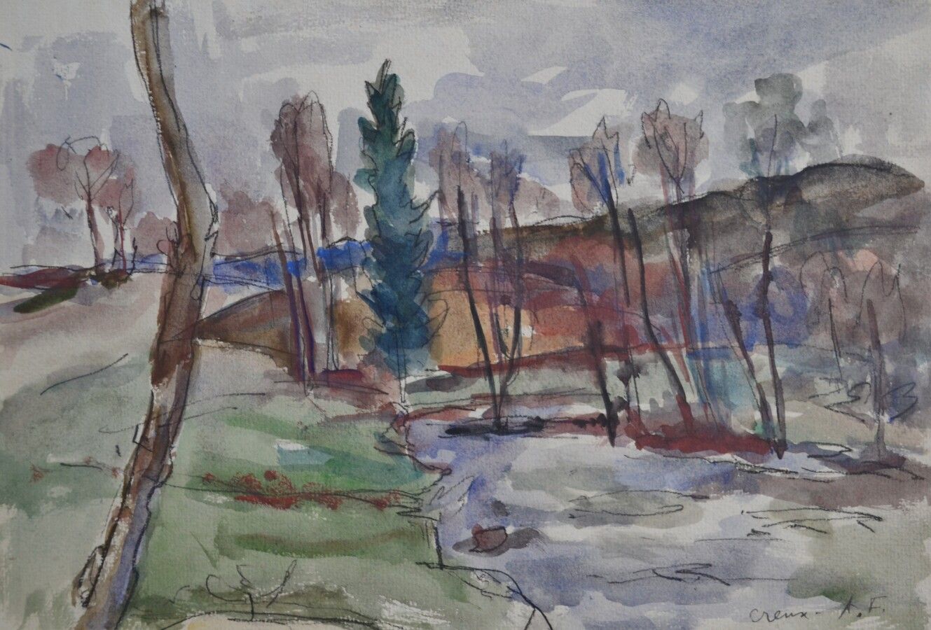 Null André FRAYE (1888-1963)

Landscape of the Creuse

Watercolor monogrammed an&hellip;