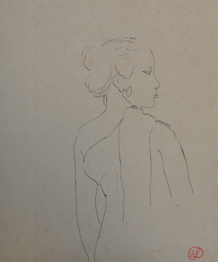 Null Jean LAUNOIS (1898-1942)

Ritratto di una donna indocinese di spalle

Inchi&hellip;