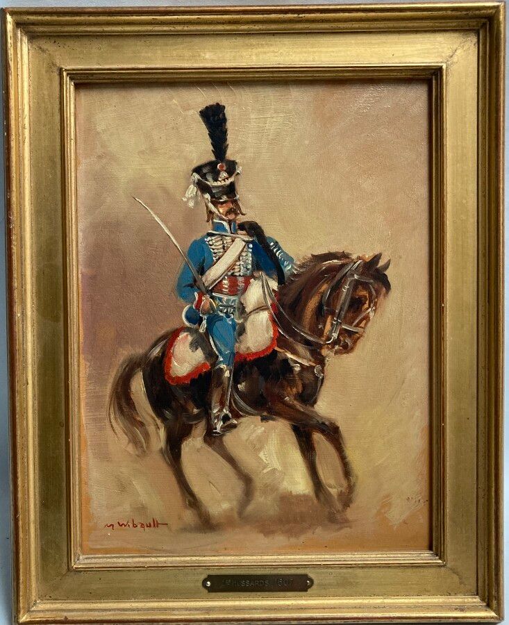 Null 马塞尔-维伯特(Marcel WIBAULT) (1904-1998)

1号轻骑兵

左下角签名的伊索尔油彩

32.5 x 24.5厘米