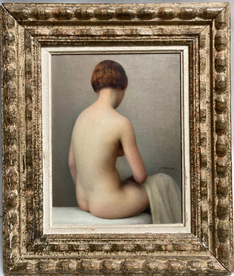 Null 查尔斯-克莱芒-佩伦 (1893-1958)

小红毛

布面油画，右下角有签名

35 x 27 cm