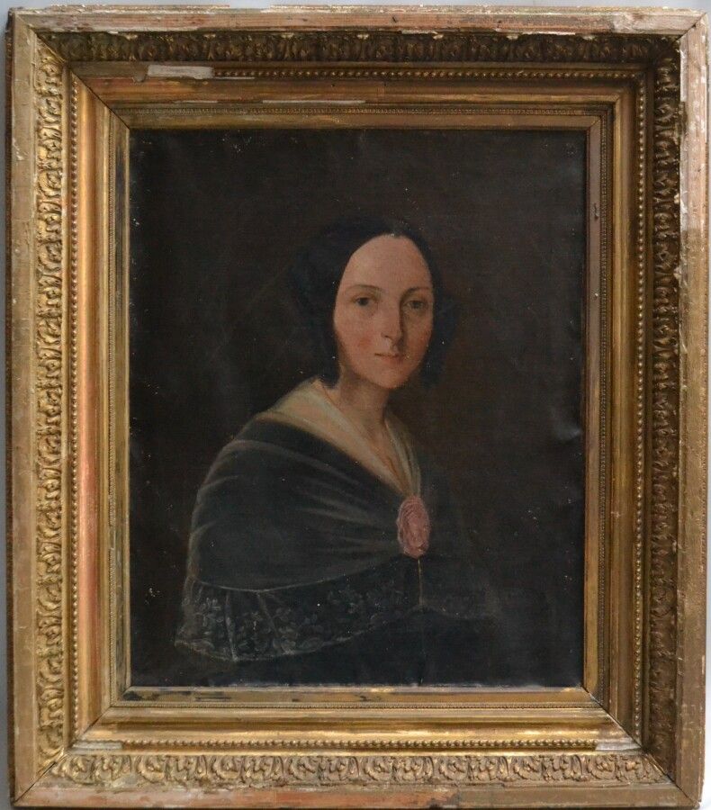 Null ECOLE FRANCAISE du XIXème

Portrait de dame

Huile sur toile

61 x 50 cm