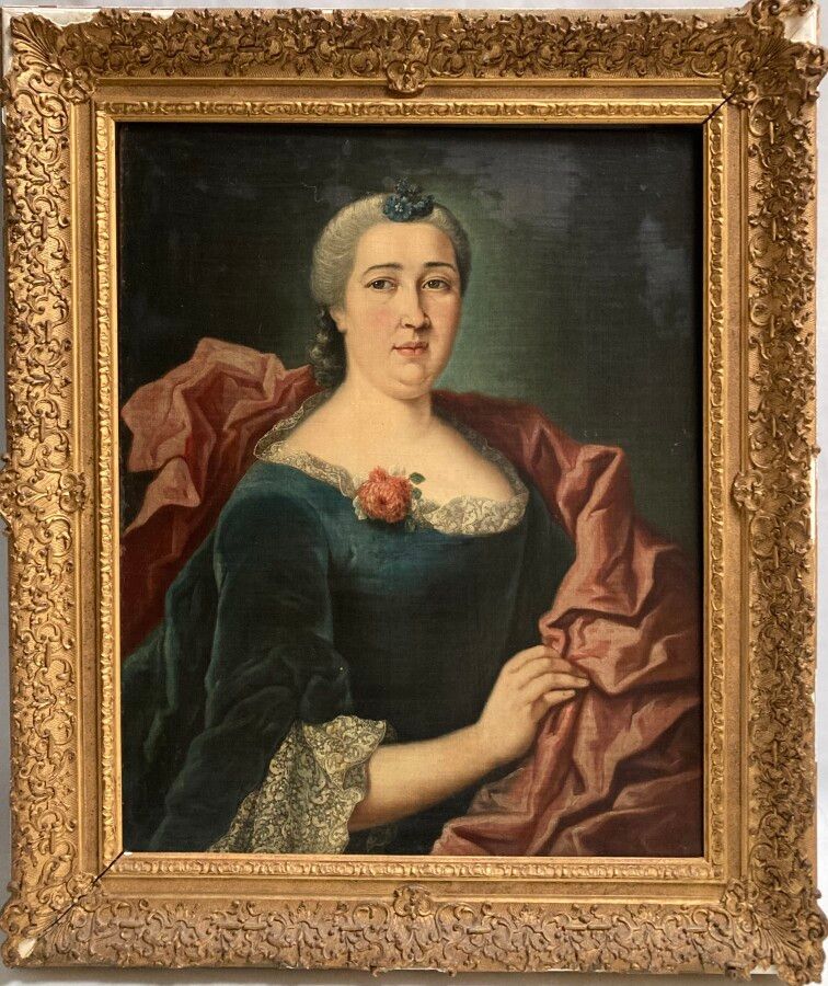 Null 18th century FRENCH SCHOOL

Presumed portrait of the Countess Charles Antoi&hellip;