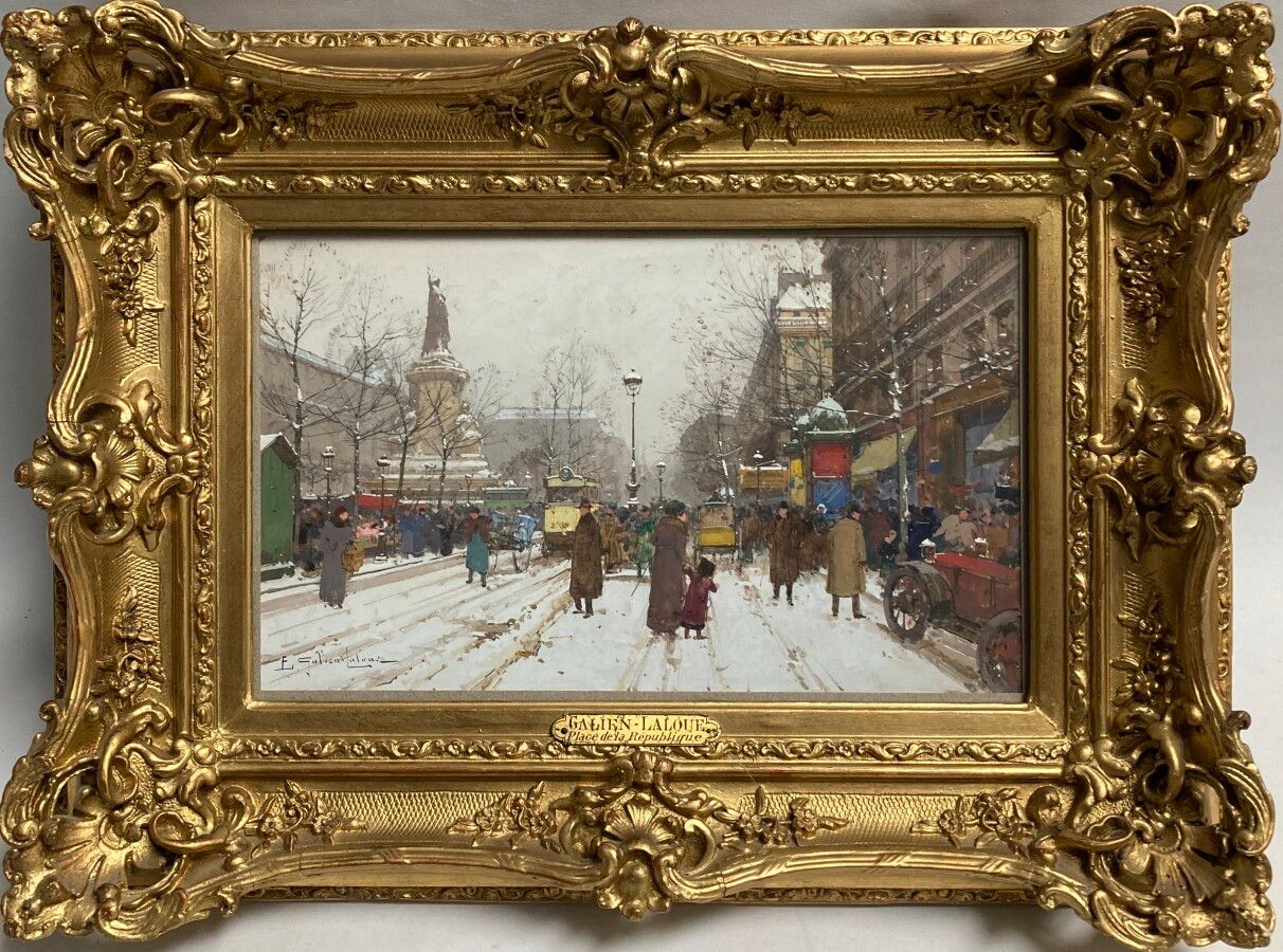 Null Eugène GALIEN-LALOUE (1854-1941)

Paris, la place de la République

Gouache&hellip;