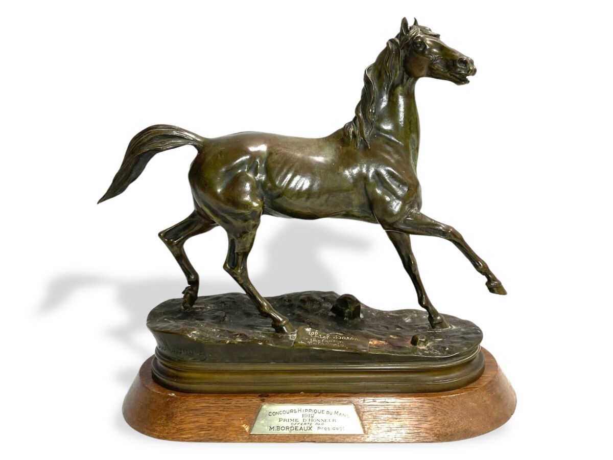 Null Jules MOIGNIEZ (1835-1894)

Le cheval Chief Baron par the Baron et Caledoni&hellip;