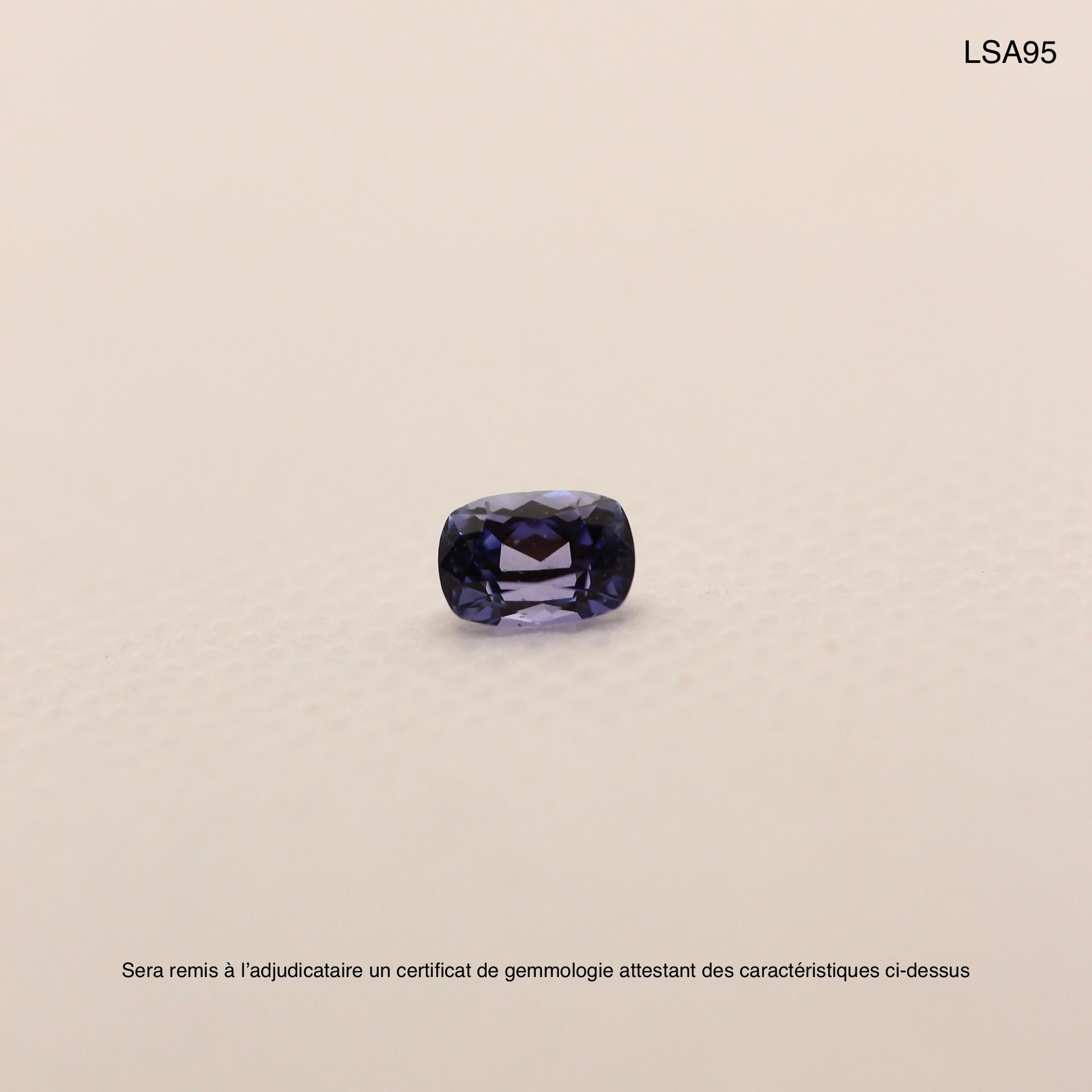 SAPHIRS TAILLÉS 拍品编号：LSA95

原产地: 马达加斯加

治疗: Ø

颜色：蓝色/紫色

形状：长方形

尺寸：5.9mm x 4.1m&hellip;