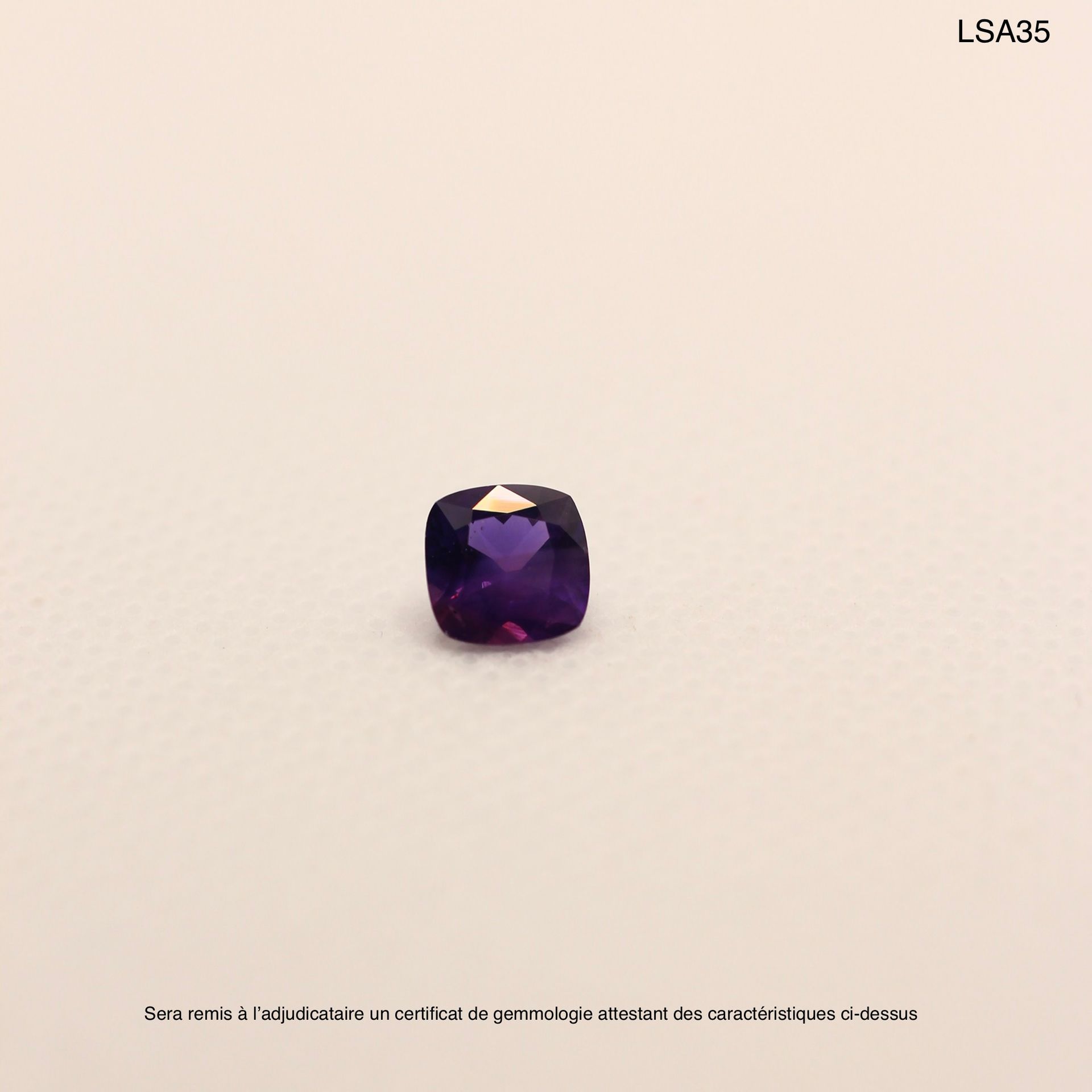 SAPHIRS TAILLÉS Lot N°: LSA35

Origin: Madagascar

Treatment: Ø

Color: Violet

&hellip;