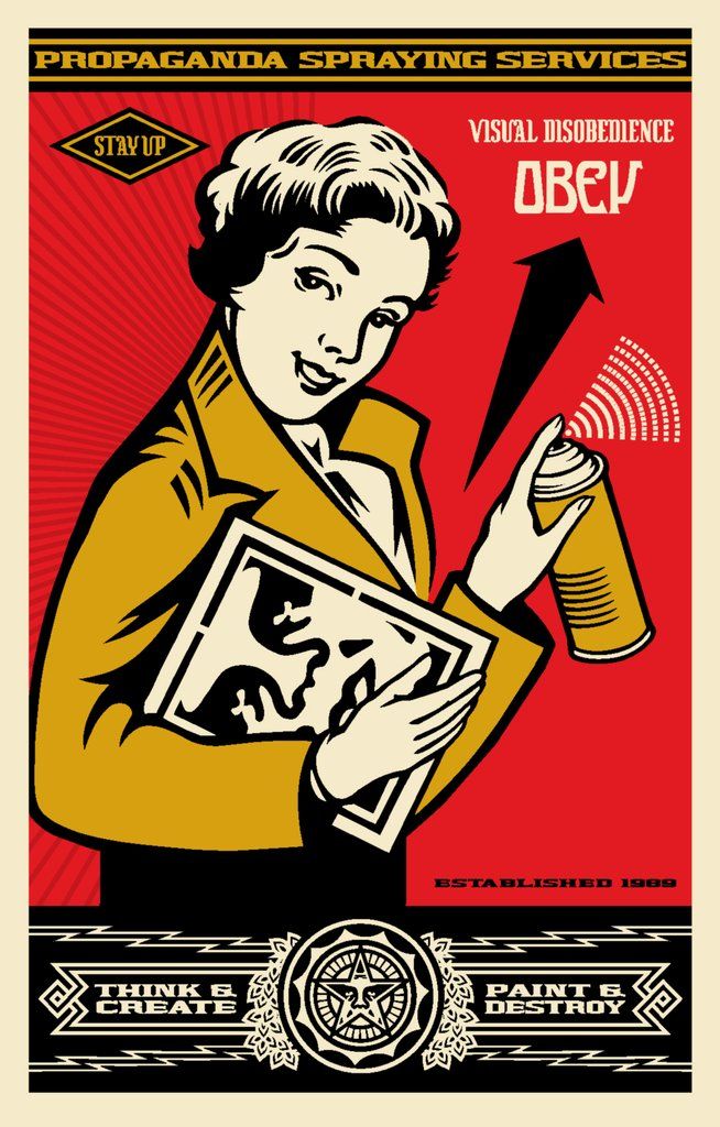 Shepard FAIREY SHEPARD FAIREY

Obey Stay Up girl, 2019

91 x 60 cm. Offset litho&hellip;