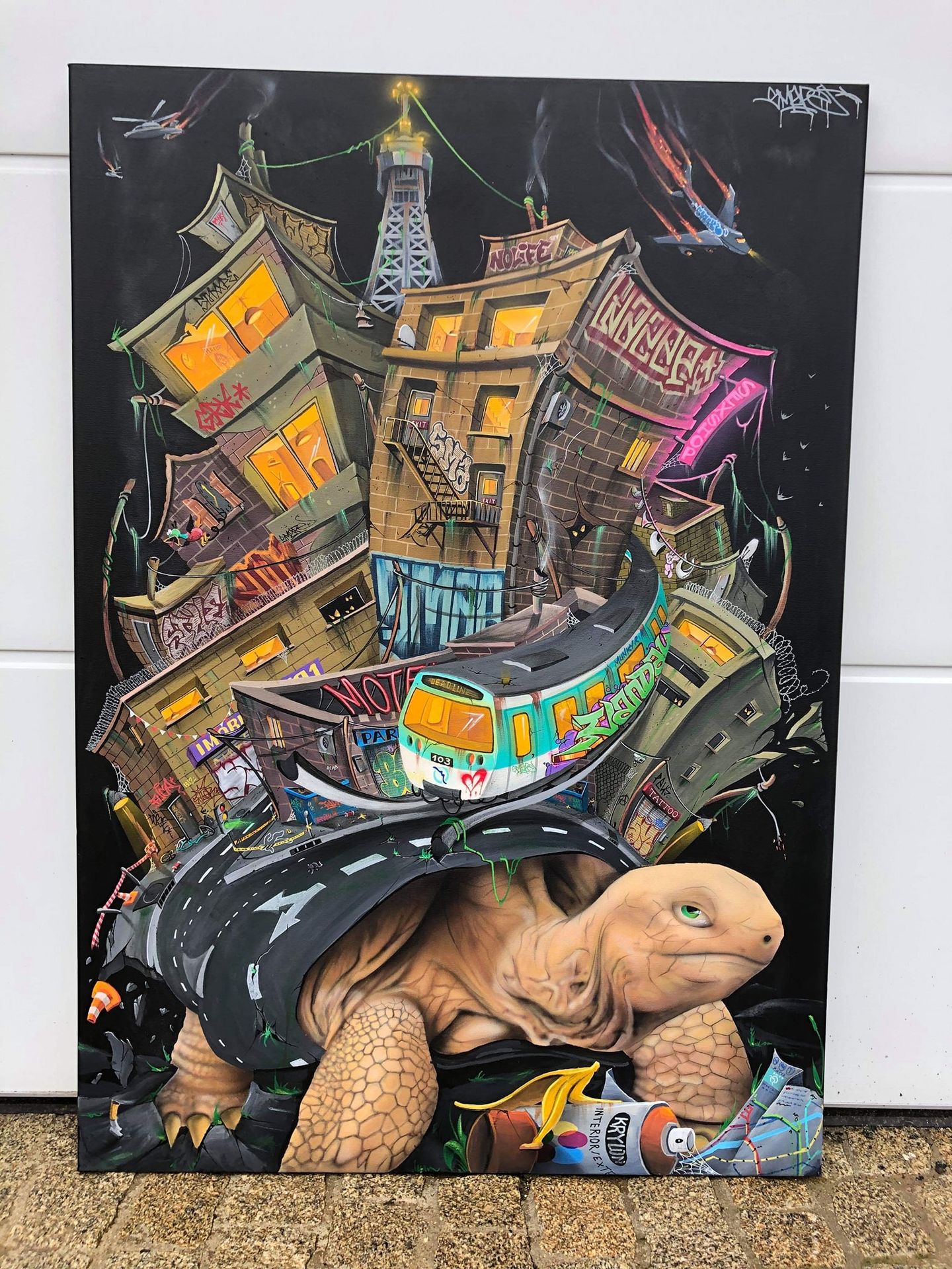 SMAPE (Né en 1994) SMAPE

STREET TURTLE PARIS,2020

Mixed media on canvas

80 x &hellip;