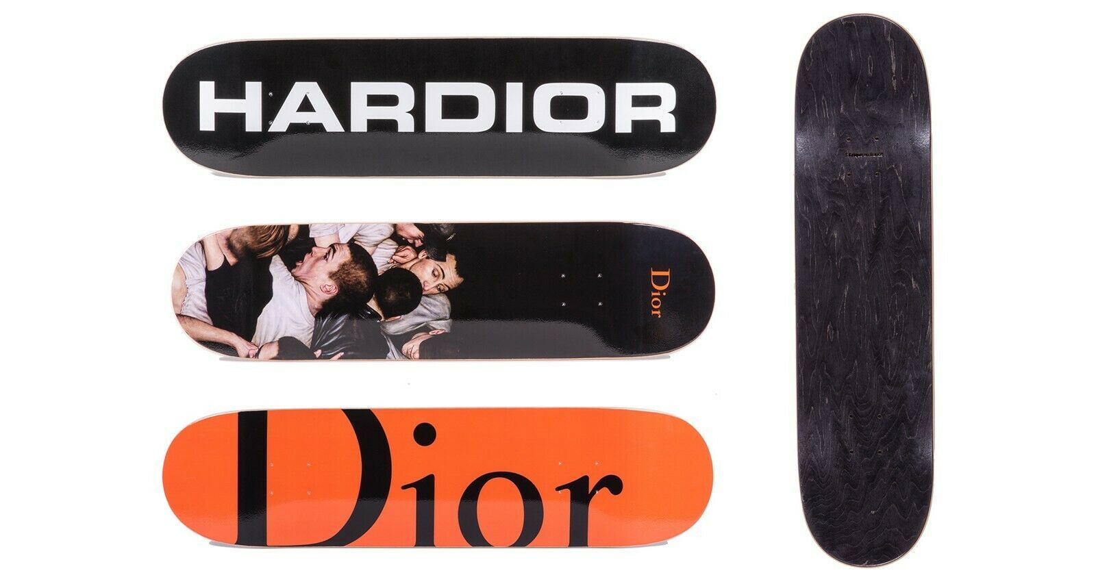 Set de 3 Skateboard Dior Homme Ensemble de trois Art Board

Triptyque Dior Homme&hellip;