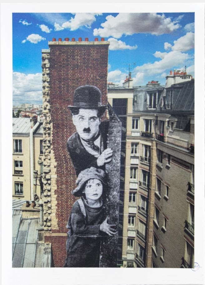 JR 查理-查普林评论：孩子，查理-查普林和杰克-库根，美国，1923年，巴黎日报，2021年



在马里诺尼平板机上进行16色平版印刷

BFK Rives&hellip;
