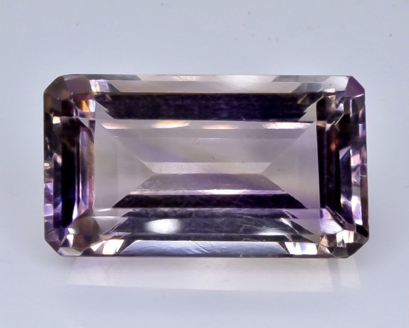 AMETRINE - 16.01 Cts - BOLIVIE - 天然紫水晶 - 产地：玻利维亚 - 16.01克拉 - 颜色：双色紫/橙 - 八角形切割 - &hellip;