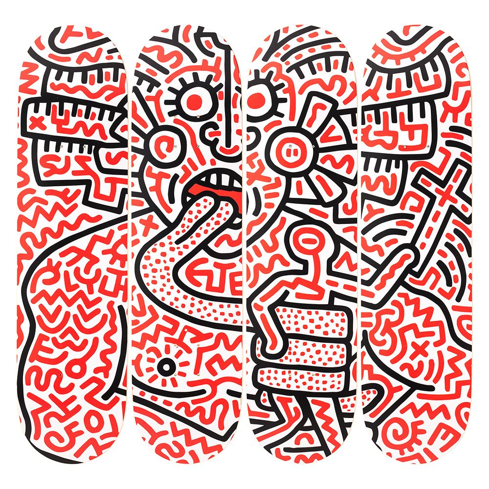 KEITH HARING Zeichenbrett

Genehmigt von der Keith Haring Foundation

H 80 x 20 &hellip;