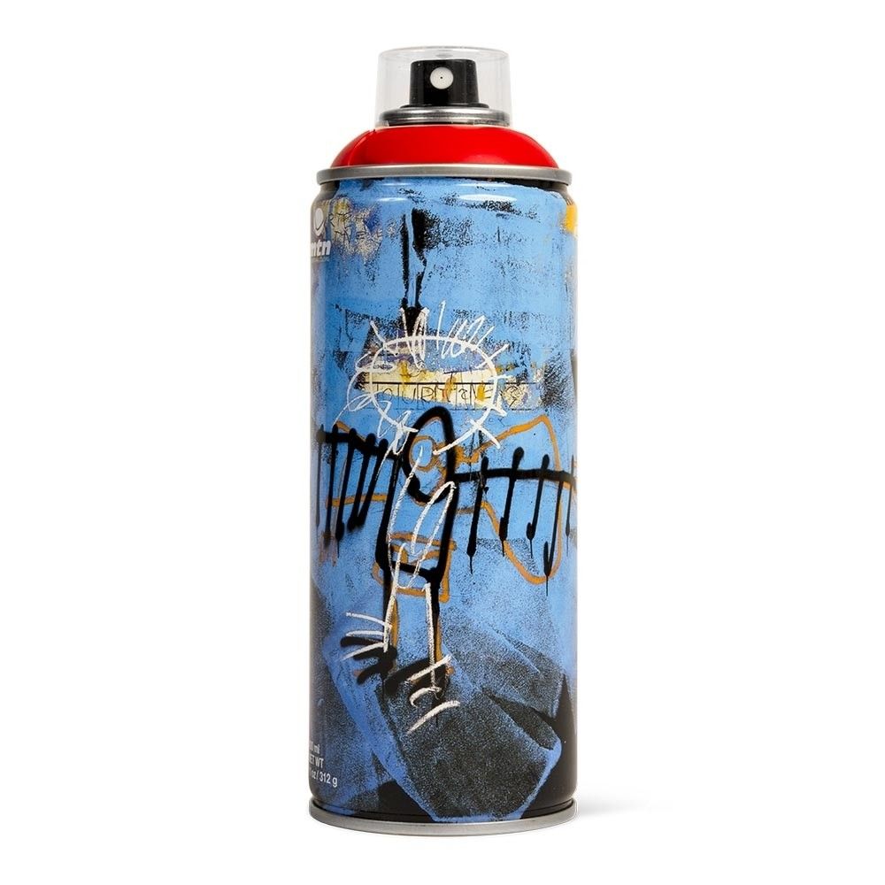 Jean-Michel Basquiat X MTN Lata de pintura en aerosol,

En su caja original.

Ed&hellip;