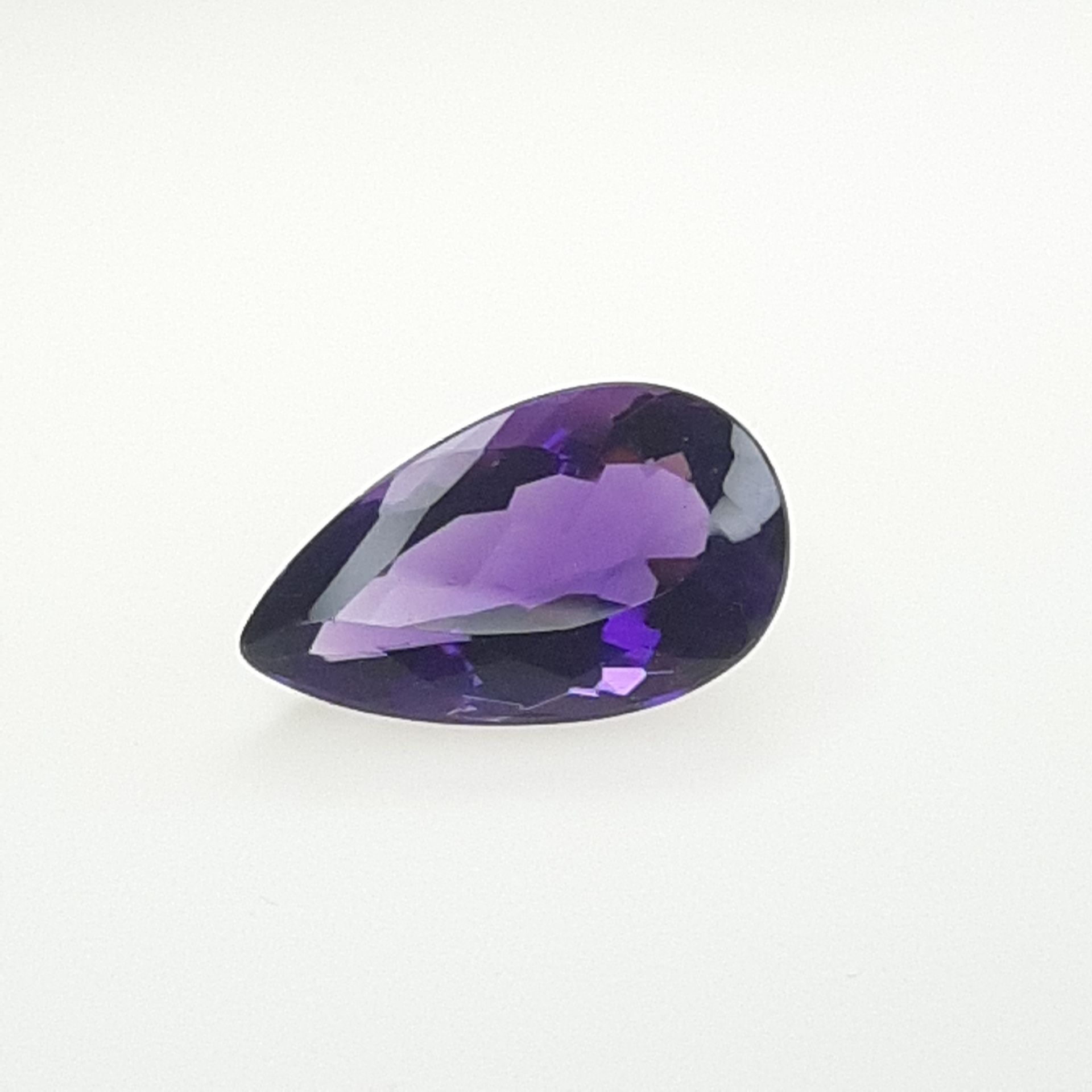 Améthyste - BRESIL - 12.98 cts 紫水晶 - 产地：巴西 - 紫色 - 水滴大小 - 无可挑剔 - 重量：12.98克拉 - 尺寸：&hellip;