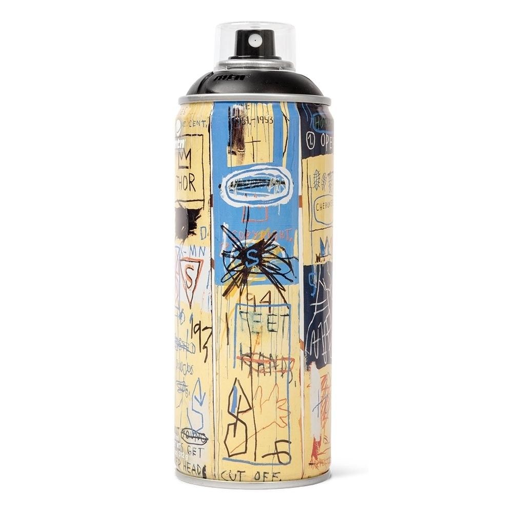 Jean-Michel Basquiat X MTN 气溶胶漆罐。

在其原来的盒子里。

版本为500册。

全新的