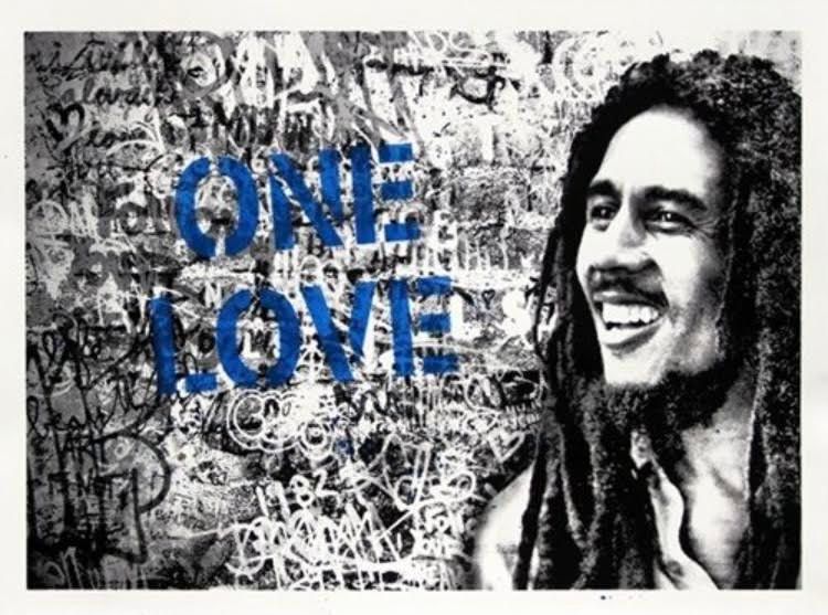 Mr. Brainwash (né en 1966) Buon compleanno Bob Marley - One Love, 2019

Serigraf&hellip;