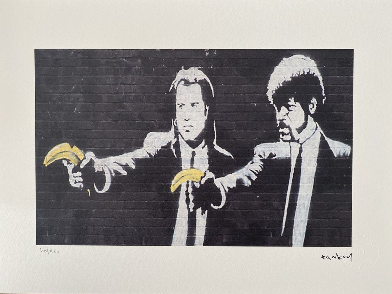 Banksy (after) - Pulp Fiction 班克斯（后）--《纸浆小说》（Pulp Fiction



彩色石版画，阿凯斯纸

印刷签名，由出&hellip;