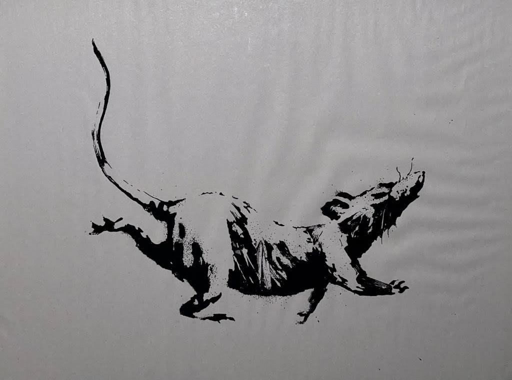 Banksy né en 1974 (D'après) 班克斯 - Rat, 2019年

出处。

国内生产总值

介质。

在50gsm纸上丝网印刷

版本&hellip;