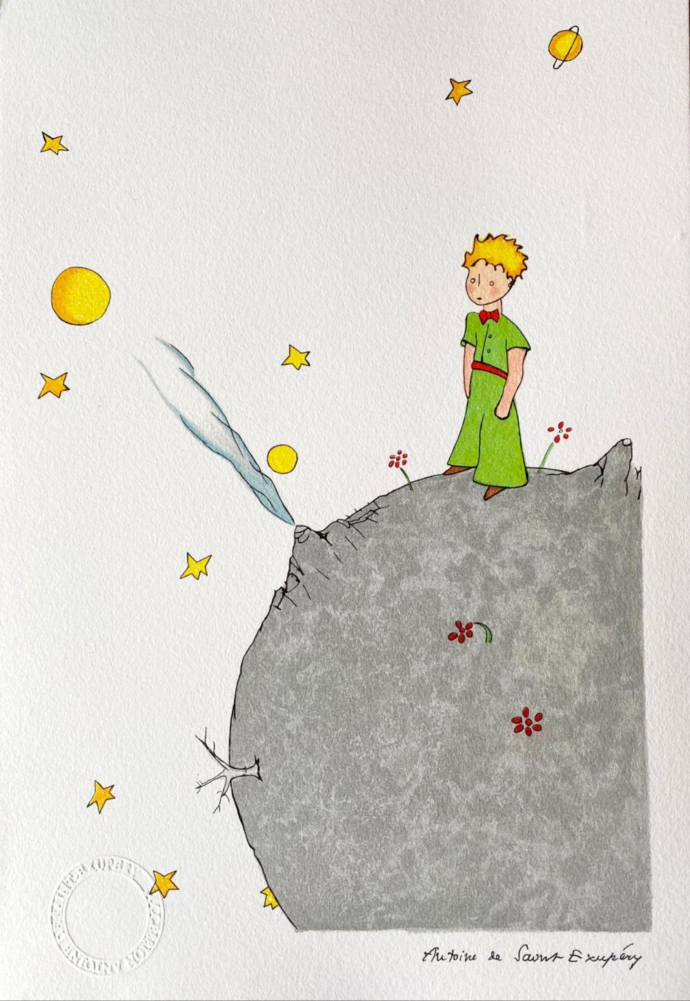 Antoine de Saint-Exupéry (after) - Le Petit Prince sur l'astéroïde B-612 (The Li&hellip;