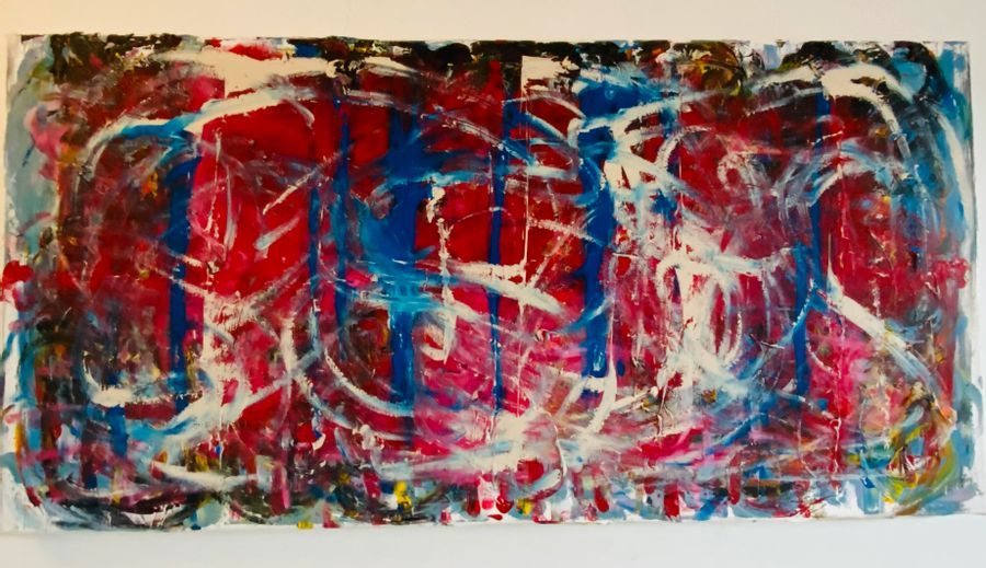 MINDE_ART19 "Alors on dance"

acrylique et huile sur toile

signature en bas à d&hellip;