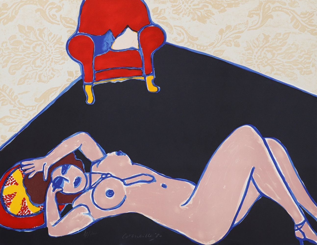 Corneille - Femme nue, 1980 Corneille - Naked woman, 1980



Original lithograph&hellip;