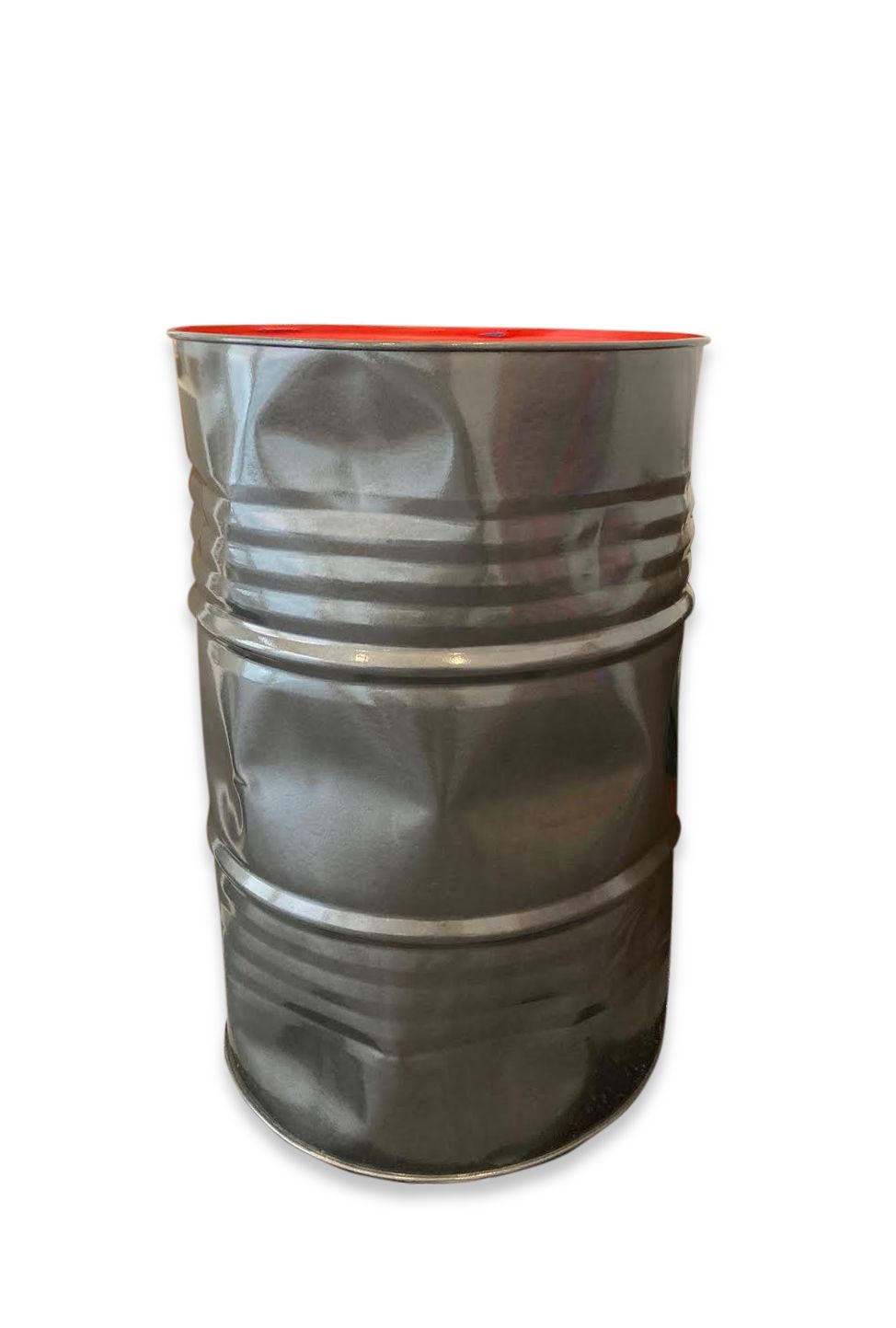 John Tobb (Né en 1953) 一个凹陷的金属桶

灰色的阿斯顿-马丁金属车身漆和红色丙烯酸漆顶棚

高89 x 直径58厘米

已签名，编号为1&hellip;