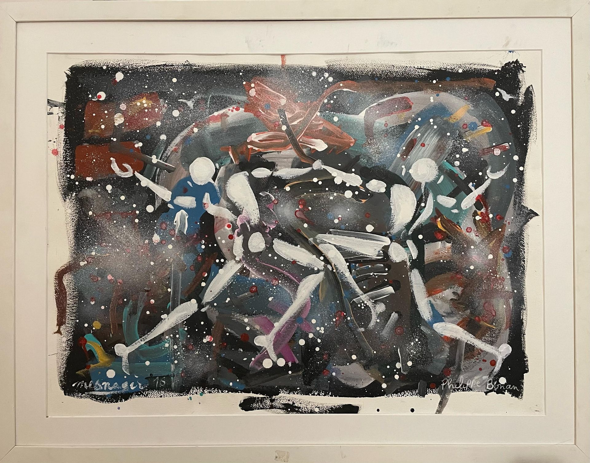 Jérôme Mesnager et Philippe Bonan Sans titre, 2016

Œuvre collaborative peinture&hellip;