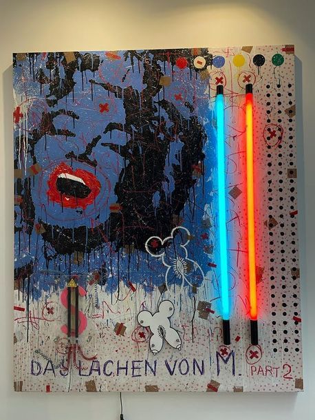 Edouard Van Giel Das Lachen Von Marylin (Part 2)

Neon sculpture

Technique mixt&hellip;