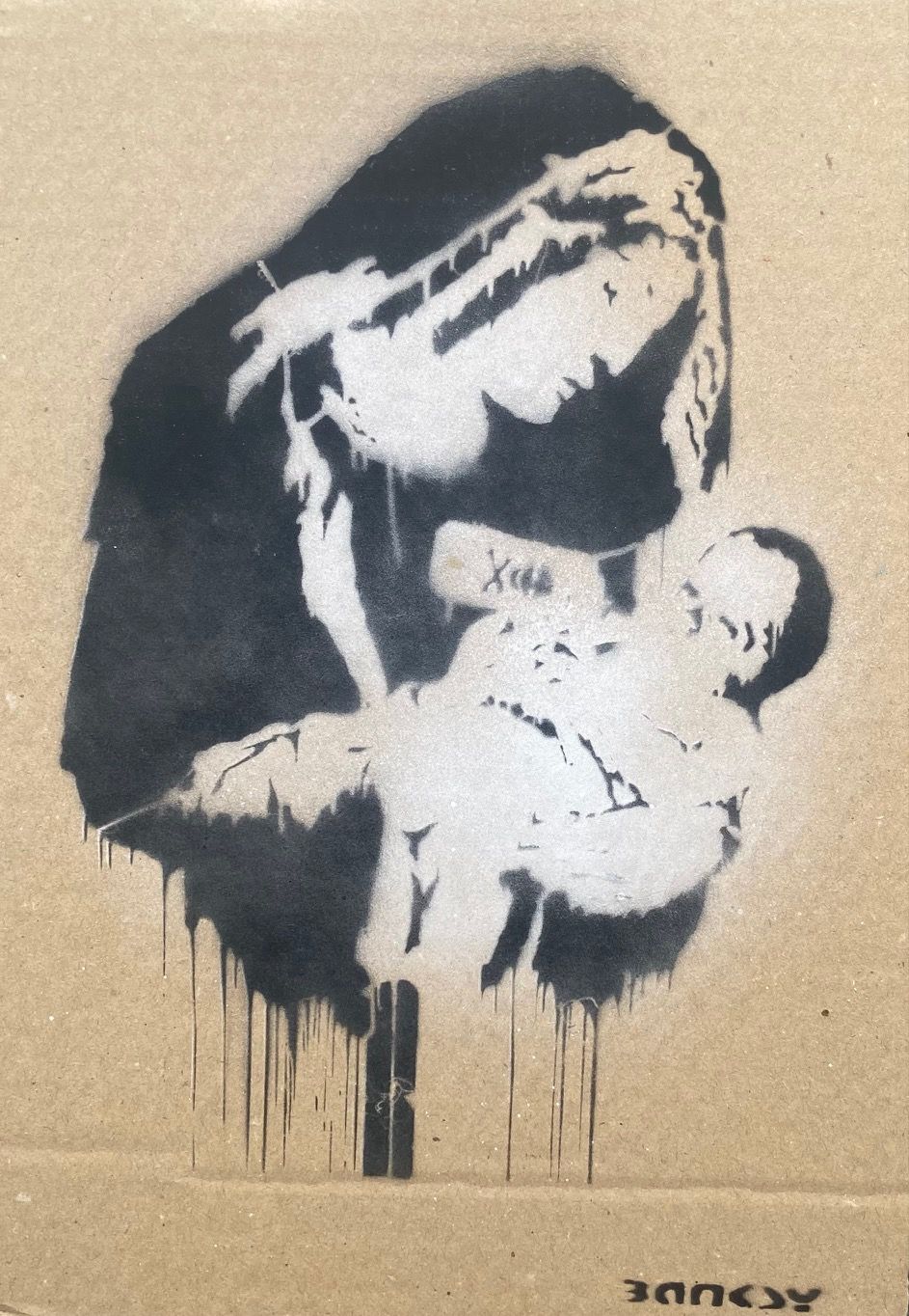 Banksy né en 1974 (D'après) BANKSY (D'après) (1974) - "TOXIC MARY", Weston Super&hellip;