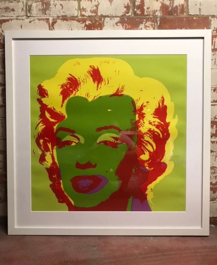 Andy WARHOL (d'aprés) Serigraphy after Andy WARHOL very limited edition (91.5*91&hellip;