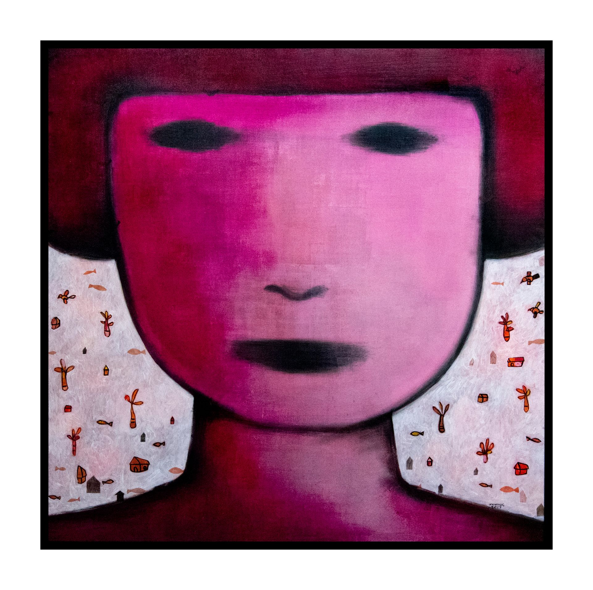 TANARUG TANARUG
"Pink girl", 2017
Acrylique sur toile
150 x 150 cm