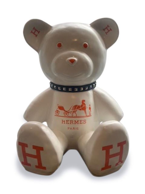 John TOBB (NÉ EN 1953) Teddy Bear sculpture (HERMES), 2023
Mixed media on resin &hellip;
