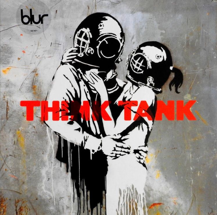 BANKSY (D'Après) Silkscreen designed by BANKSY on both sides of the vinyl cover &hellip;