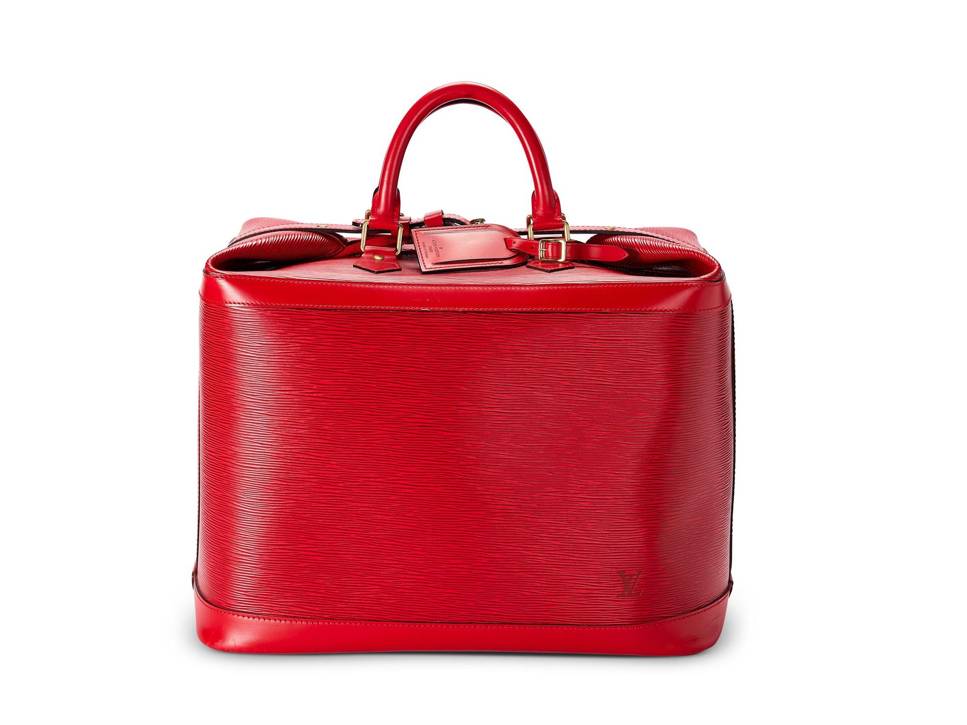 Louis Vuitton, Cruiser 40, a special order red epi leather bag 路易威登，Cruiser 40，一&hellip;