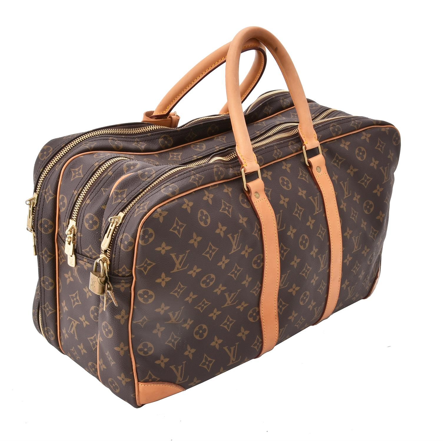 Louis Vuitton, a Monogram coated canvas bag Louis Vuitton, una borsa in tela riv&hellip;