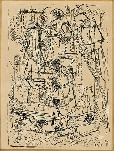 Albert GLEIZES (1881-1953) Albert GLEIZES (1881-1953)

N°41 New-York " ST

India&hellip;