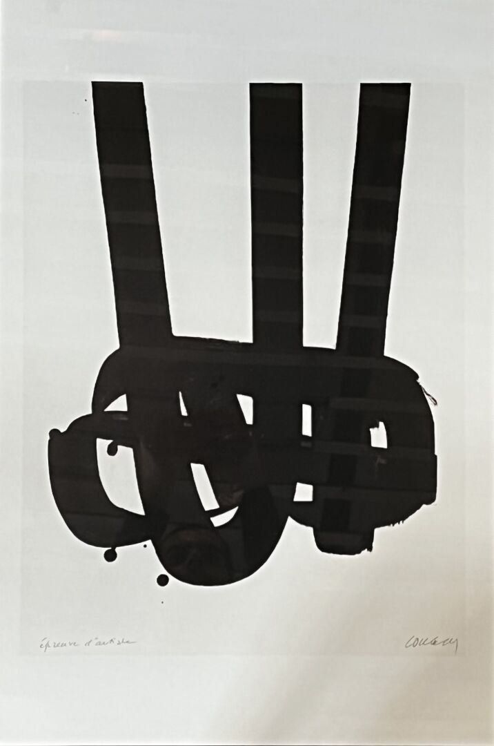 Pierre SOULAGES (d'après) N°29. 

Affiche offset édité par le Musée Soulages à R&hellip;