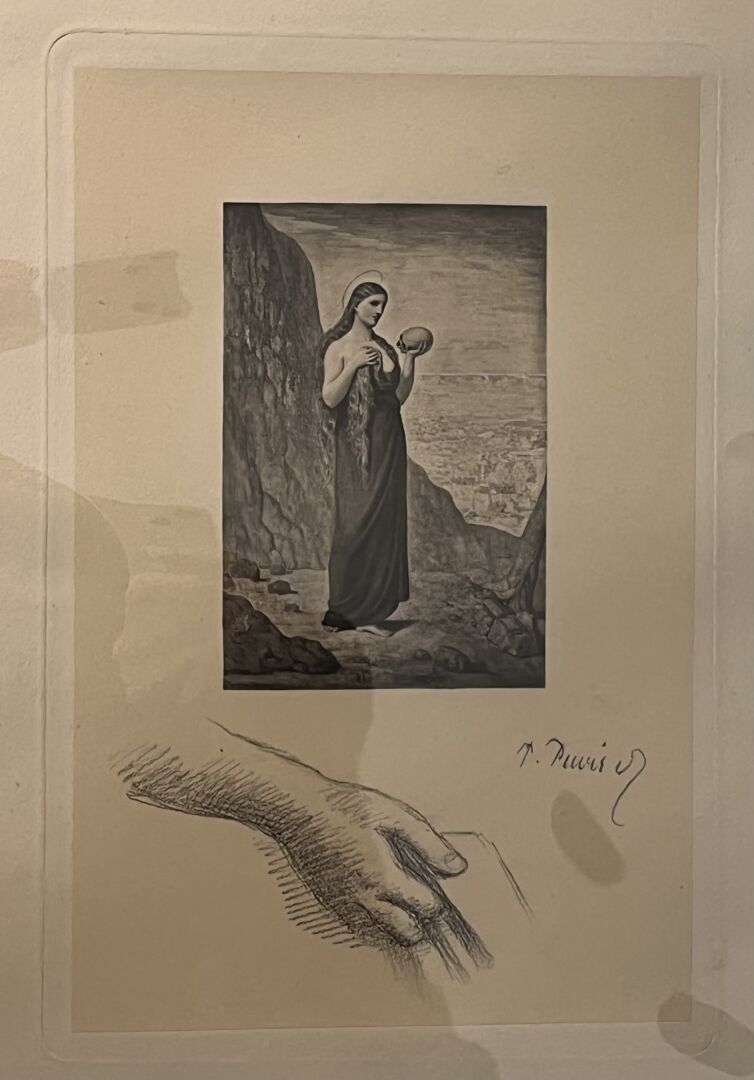 Pierre PUVIS DE CHAVANNES (1824-1898) Marie-Madeleine dans le désert

Lithograph&hellip;