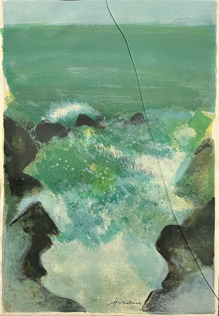 Camille HILAIRE (1916-2004) Composition abstraite. 

Lithographie en couleurs su&hellip;