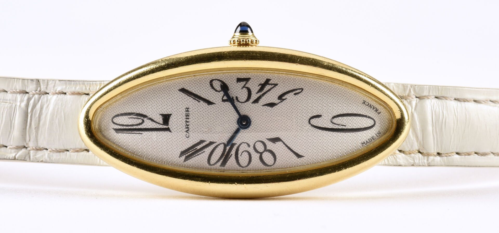 CARTIER "Baignoire Allongée" ref.2605 vers 2005 Elegante y magnífico reloj de se&hellip;