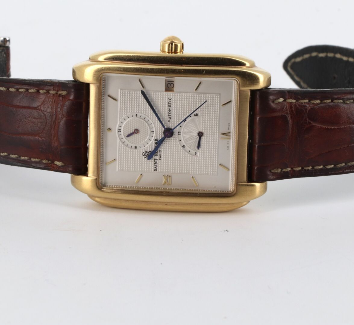 SAINT HONORE ref. 877003.3-J5 vers 2015 Armbanduhr aus plattiertem Metall, recht&hellip;