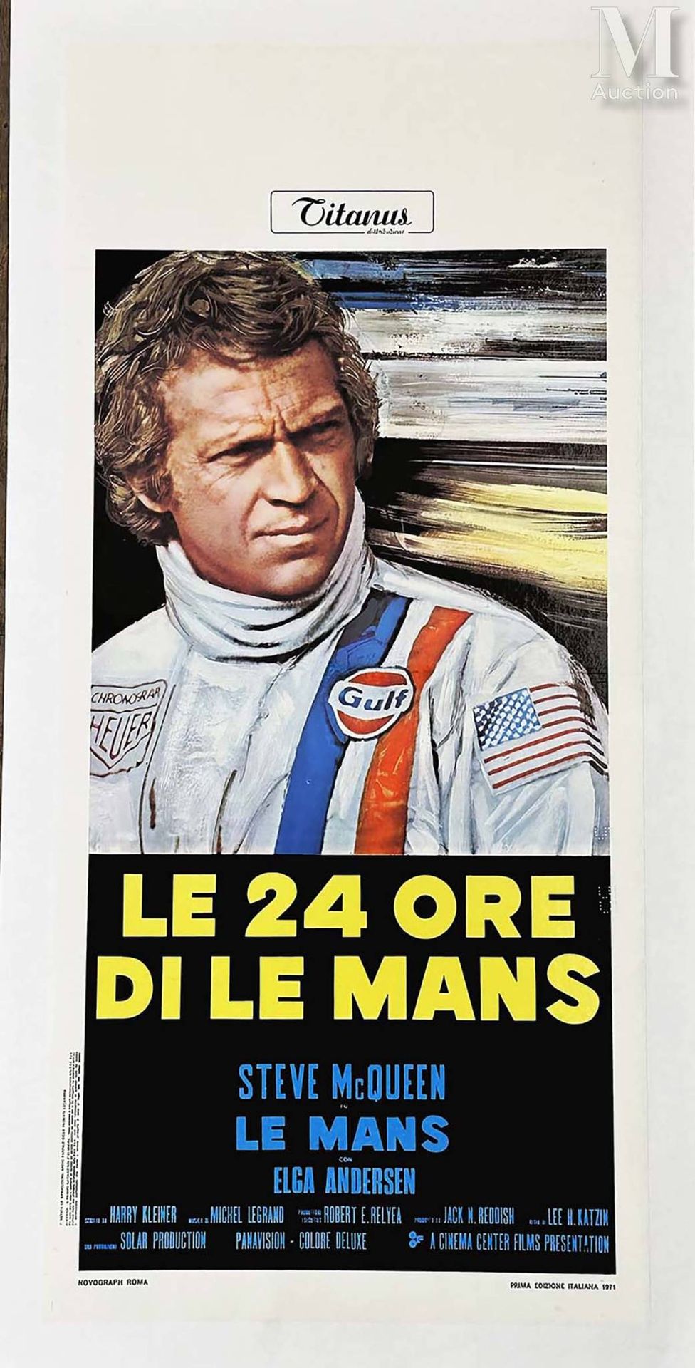 Le Mans Le 24 Ore Di Le Man Steve c Queen Rare Affiche Italienne Le Mans Le 24 O&hellip;