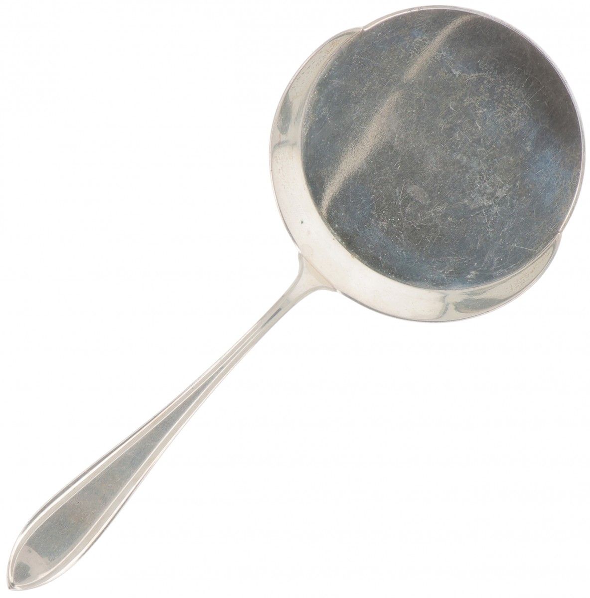 Fried egg scoop "Dutch point fillet" silver. Réalisé dans un grand modèle de "fi&hellip;