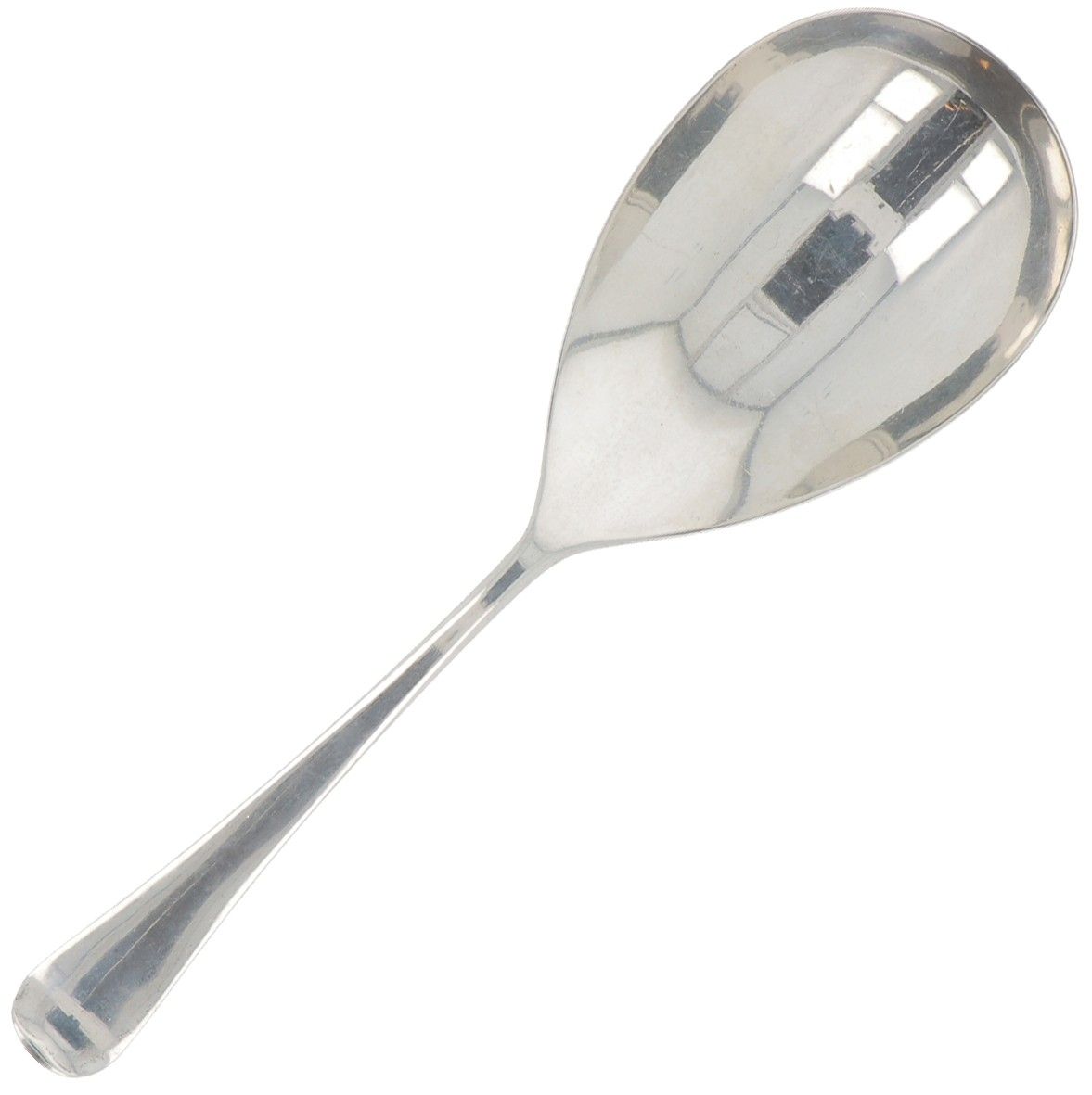 Rice spoon 'Haags Lofje' silver. "Haags Lofje". Países Bajos, Zeist, J.A.A. Gerr&hellip;