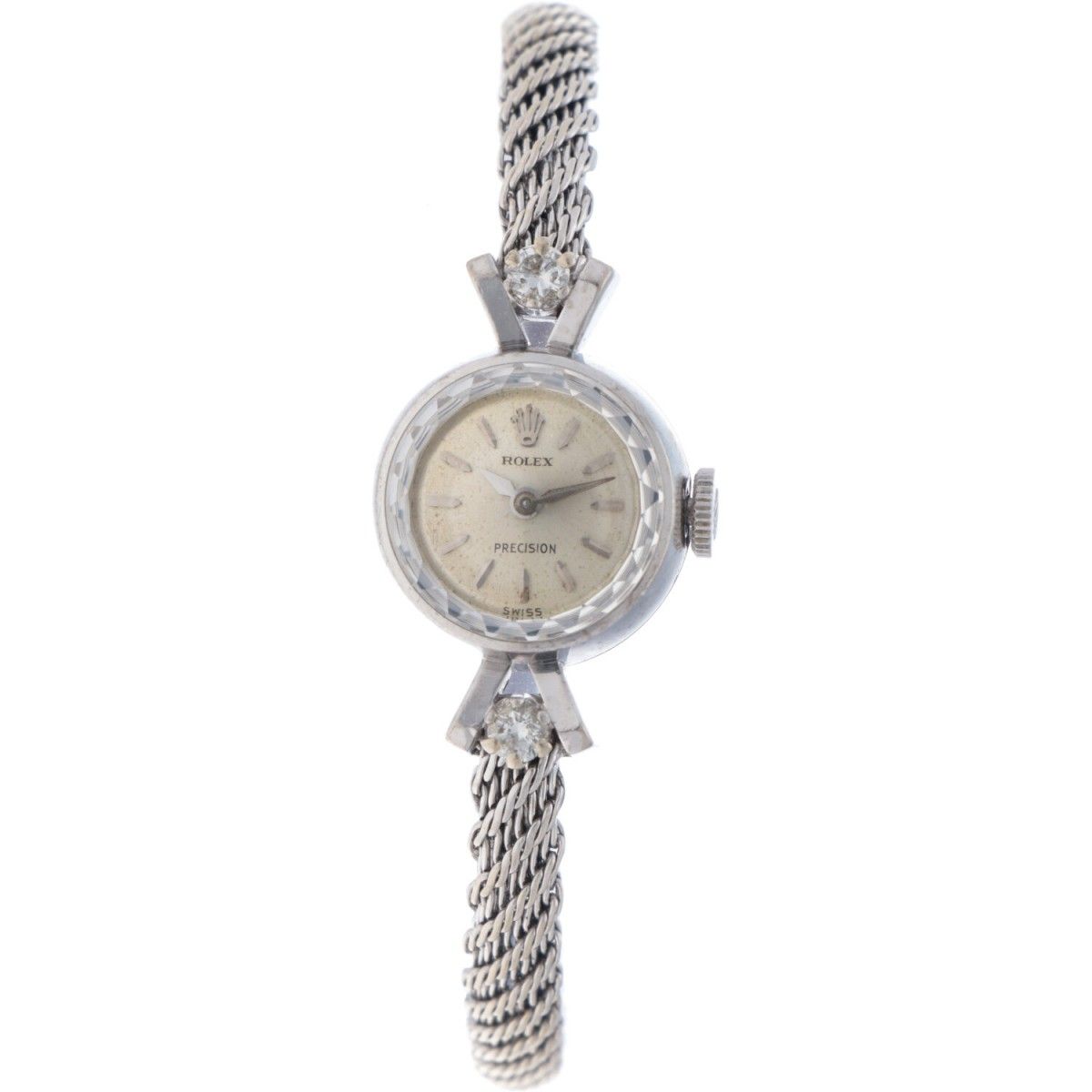 Rolex Precision - Ladies Watch White Gold - appr. 1960 boîtier : or blanc 18 car&hellip;